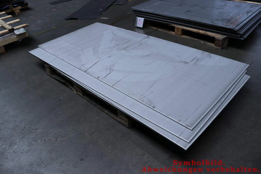Blechtafel DC01 - 1.120 x 1.000 x 3 mm - gebeizt und gefettet